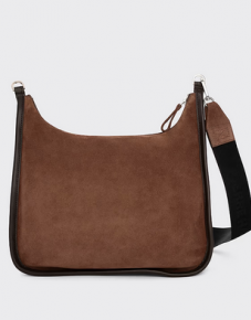  SAC ALPHA DAY Veau velours marron et cuir de veau marron € 1095