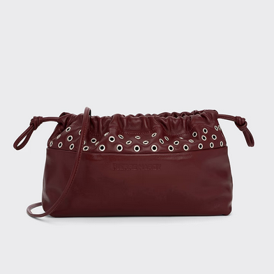 POCHETTE TWIN À ŒILLETS BORDEAUX PIERRE HARDY
