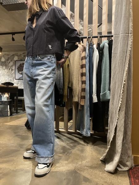 Chemise courte à manches longues Acne Studios