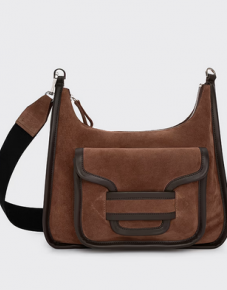  SAC ALPHA DAY Veau velours marron et cuir de veau marron € 1095