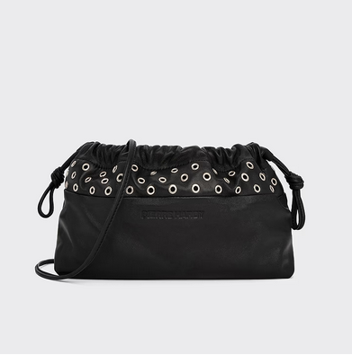 POCHETTE TWIN À ŒILLETS NOIRE PIERRE HARDY