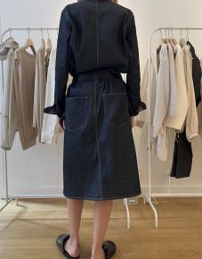 Robe Birkin Denim Lis Lareida