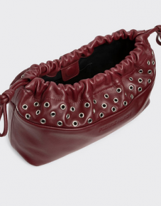  POCHETTE TWIN À ŒILLETS BORDEAUX PIERRE HARDY