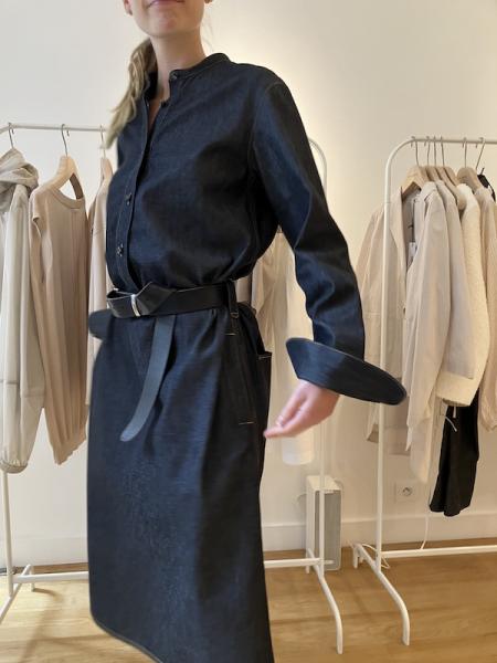 Robe Birkin Denim Lis Lareida
