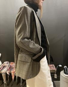 Blazer à carreaux Acne Studios