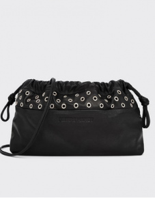  POCHETTE TWIN À ŒILLETS NOIRE PIERRE HARDY