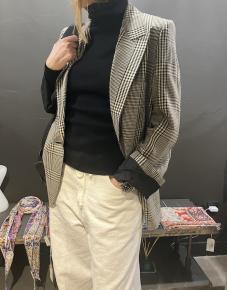 Blazer à carreaux Acne Studios